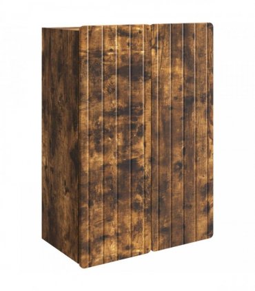vidaXL Wall-Mounted Cabinet Smoked Oak 66 x 34.5 x 92 cm