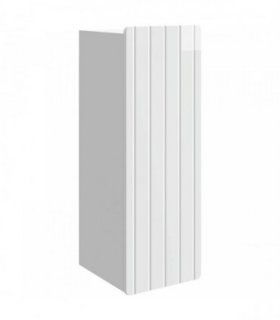 vidaXL Wall-Mounted Cabinet High Gloss White 33 x 34.5 x 94 cm