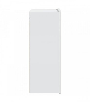 vidaXL Wall-Mounted Cabinet White 66 x 34.5 x 92 cm Engineered Wood