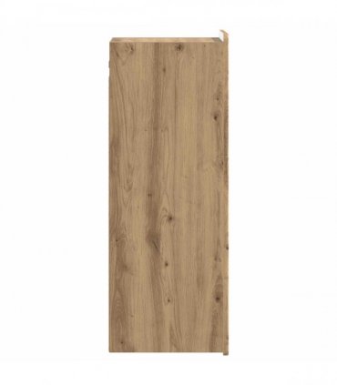 vidaXL Wall-Mounted Cabinet Artisan Oak 33 x 34.5 x 94 cm