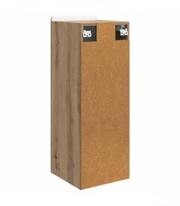 vidaXL Wall-Mounted Cabinet Artisan Oak 33 x 34.5 x 94 cm