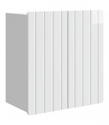 vidaXL Wall-Mounted Cabinet High Gloss White 59 x 31 x 64 cm