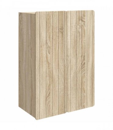 vidaXL Wall-Mounted Cabinet Sonoma Oak 66 x 34.5 x 92 cm