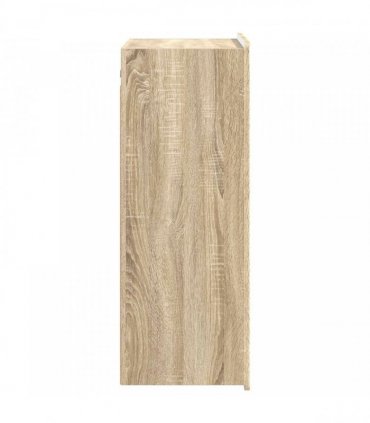 vidaXL Wall-Mounted Cabinet Sonoma Oak 66 x 34.5 x 92 cm