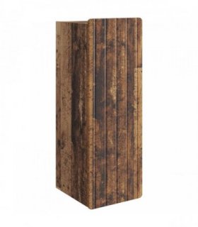 vidaXL Wall-Mounted Cabinet Old Wood 33 x 34.5 x 94 cm Engineered Wood