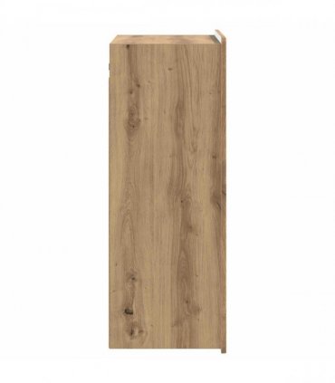 vidaXL Wall-Mounted Cabinet Artisan Oak 66 x 34.5 x 92 cm