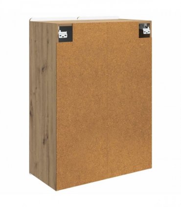 vidaXL Wall-Mounted Cabinet Artisan Oak 66 x 34.5 x 92 cm