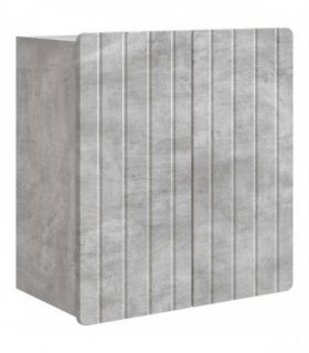 vidaXL Wall-Mounted Cabinet Concrete Grey 59 x 31 x 64 cm