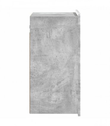 vidaXL Wall-Mounted Cabinet Concrete Grey 59 x 31 x 64 cm