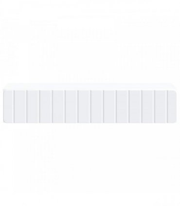 vidaXL Wall-Mounted Side Table Wall-mounted White 87.5 x 34.5 x 17 cm — V0672203032