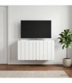 vidaXL Wall-Mounted TV Cabinet White 59.5 x 31 x 30 cm Engineered Wood — V0672203035