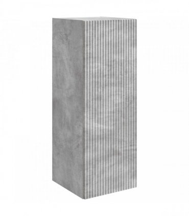 vidaXL Wall-Mounted Cabinet Concrete Grey 33 x 34.5 x 90 cm — V0672203039