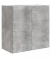 vidaXL Wall-Mounted Cabinet Concrete Grey 59 x 31 x 60 cm — V0672203043