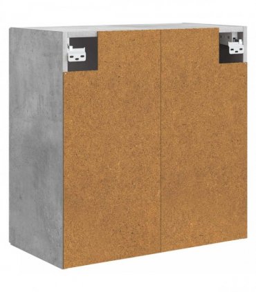 vidaXL Wall-Mounted Cabinet Concrete Grey 59 x 31 x 60 cm — V0672203043