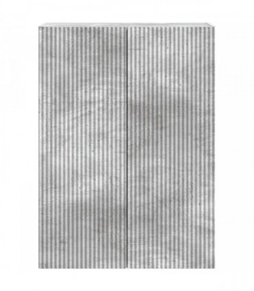 vidaXL Wall-Mounted Cabinet Concrete Grey 66 x 34.5 x 90 cm — V0672203049