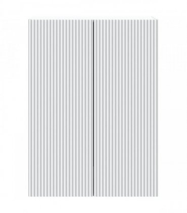 vidaXL Wall-Mounted Cabinet White 66 x 34.5 x 90 cm Engineered Wood — V0672203057