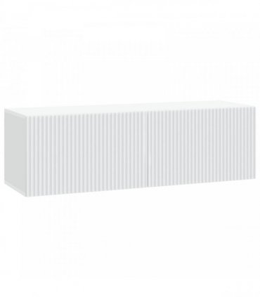 vidaXL Wall-Mounted TV Cabinet White 98 x 31 x 30 cm Engineered Wood — V0672203070