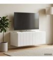 vidaXL Wall-Mounted TV Cabinet White 78.5 x 41 x 30 cm Engineered Wood — V0672203072