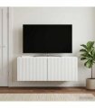 vidaXL Wall-Mounted TV Cabinet White 78.5 x 31 x 30 cm Engineered Wood — V0672203073