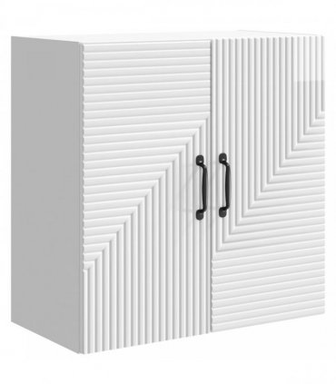 vidaXL Wall-Mounted Cabinet High Gloss White 59 x 31 x 60 cm — V0672203088