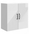 vidaXL Wall-Mounted Cabinet High Gloss White 59 x 31 x 60 cm — V0672203088