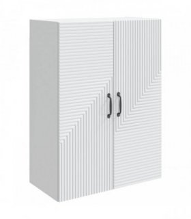 vidaXL Wall-Mounted Cabinet White 66 x 34.5 x 90 cm Engineered Wood — V0672203091