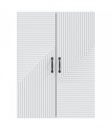 vidaXL Wall-Mounted Cabinet White 66 x 34.5 x 90 cm Engineered Wood — V0672203091