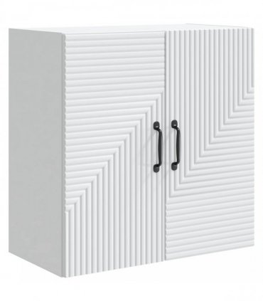 vidaXL Wall-Mounted Cabinet White 59 x 31 x 60 cm Engineered Wood — V0672203092