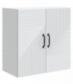 vidaXL Wall-Mounted Cabinet White 59 x 31 x 60 cm Engineered Wood — V0672203092