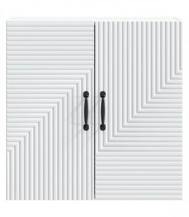 vidaXL Wall-Mounted Cabinet White 59 x 31 x 60 cm Engineered Wood — V0672203092