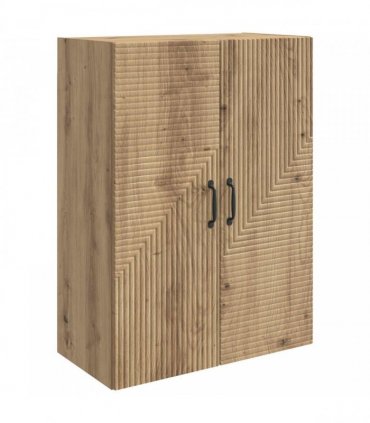 vidaXL Wall-Mounted Cabinet Artisan Oak 66 x 34.5 x 90 cm — V0672203095