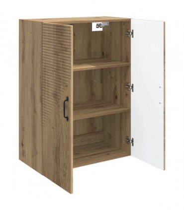 vidaXL Wall-Mounted Cabinet Artisan Oak 66 x 34.5 x 90 cm — V0672203095