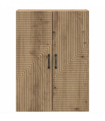 vidaXL Wall-Mounted Cabinet Artisan Oak 66 x 34.5 x 90 cm — V0672203095