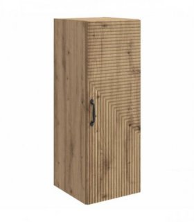 vidaXL Wall-Mounted Cabinet Artisan Oak 33 x 34.5 x 90 cm — V0672203096