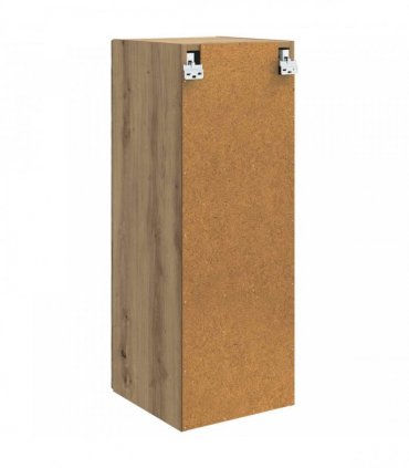 vidaXL Wall-Mounted Cabinet Artisan Oak 33 x 34.5 x 90 cm — V0672203096