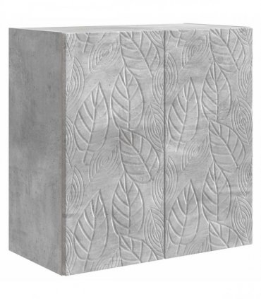 vidaXL Wall-Mounted Cabinet Concrete Grey 59 x 31 x 60 cm — V0672203107