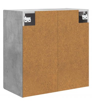 vidaXL Wall-Mounted Cabinet Concrete Grey 59 x 31 x 60 cm — V0672203107