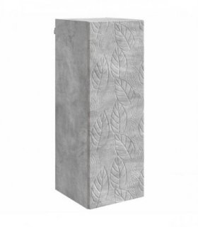 vidaXL Wall-Mounted Cabinet Concrete Grey 33 x 34.5 x 90 cm — V0672203111