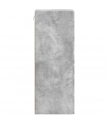 vidaXL Wall-Mounted Cabinet Concrete Grey 33 x 34.5 x 90 cm — V0672203111
