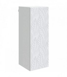 vidaXL Wall-Mounted Cabinet White 33 x 34.5 x 90 cm Engineered Wood — V0672203115