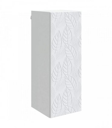 vidaXL Wall-Mounted Cabinet White 33 x 34.5 x 90 cm Engineered Wood — V0672203115