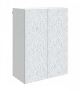 vidaXL Wall-Mounted Cabinet White 66 x 34.5 x 90 cm Engineered Wood — V0672203119