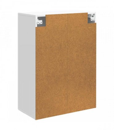 vidaXL Wall-Mounted Cabinet White 66 x 34.5 x 90 cm Engineered Wood — V0672203119