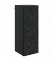 vidaXL Wall-Mounted Cabinet Black 33 x 34.5 x 90 cm Engineered Wood — V0672203120