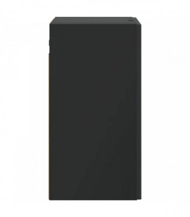 vidaXL Wall-Mounted Cabinet Black 59 x 31 x 60 cm Engineered Wood — V0672203124