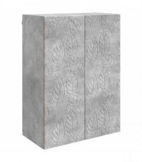vidaXL Wall-Mounted Cabinet Concrete Grey 66 x 34.5 x 90 cm — V0672203127
