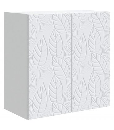 vidaXL Wall-Mounted Cabinet White 59 x 31 x 60 cm Engineered Wood — V0672203133