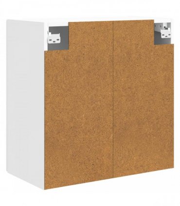 vidaXL Wall-Mounted Cabinet White 59 x 31 x 60 cm Engineered Wood — V0672203133