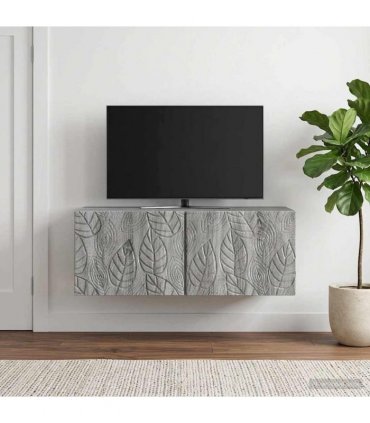 vidaXL Wall-Mounted TV Cabinet 78.5 x 31 cm Grey Sonoma