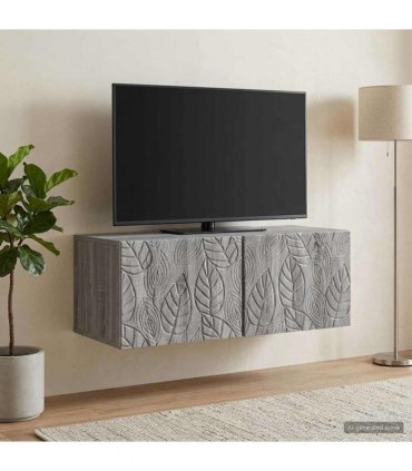 vidaXL Wall-Mounted TV Cabinet 59.5 x 31 cm Grey Sonoma